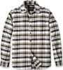 Carhartt Rugged Flex Relaxed Fit Midweight Flannel Long-Sleeve Plaid Camicia,  beige,  dimensione M per uomo