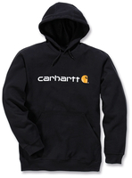 Carhartt Signature Logo Midweight Felpa,  nero,  dimensione M per uomo