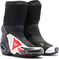 Dainese Axial 2 Air Stivali da moto traforati,  nero-bianco-rosso,  dimensione 44 per uomo