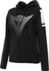 Dainese Fade Full-Zip Felpa con cappuccio da donna,  nero-grigio-blu,  dimensione XS per donne
