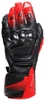 Dainese Fiero Metal Guanti da moto,  nero-rosso,  dimensione XS per uomo