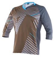 Dainese Flow Tec 3/4 Jersey,  blu-marrone,  dimensione L