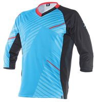 Dainese Flow Tec 3/4 Jersey,  nero-blu,  dimensione S