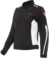 Dainese Hydraflux 2 Air D-Dry Giacca tessile da donna,  nero-bianco,  dimensione 50 per donne