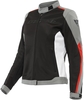 Dainese Hydraflux 2 Air D-Dry Giacca tessile da donna,  nero-grigio-rosso,  dimensione 38 per donne