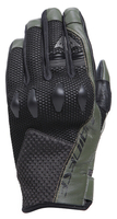 Dainese Karakum Ergo-Tek Guanti da moto,  nero-verde,  dimensione M