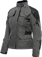 Dainese Ladakh 3L D-Dry Giacca tessile moto da donna,  nero-grigio,  dimensione 46 per donne