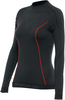 Dainese Thermo LS Camicia Funzionale Donna,  nero-rosso,  dimensione M per donne