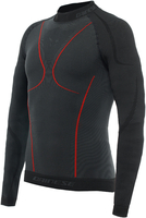 Dainese Thermo LS Camicia funzionale,  nero-rosso,  dimensione XL 2XL