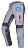 Eleveit Mud Maxi Pantaloni tessili moto,  grigio-rosso,  dimensione 30