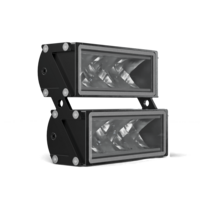 Faro a LED HIGHSIDER ULTIMATE con supporto a z,  nero