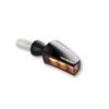 Flasher a LED HIGHSIDER FLIGHT,  vetro colorato,  nero