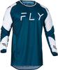Fly Racing Evolution 2024 Maglia Motocross,  bianco-blu,  dimensione XL per uomo