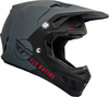 Fly Racing Formula CC Centrum Casco Motocross,  nero-grigio,  dimensione XS per uomo