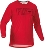 Fly Racing Kinetic Fuel Maglia Motocross,  rosso,  dimensione S per uomo