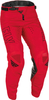 Fly Racing Kinetic Fuel Pantaloni Motocross,  rosso,  dimensione 34