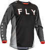 Fly Racing Kinetic Kore Maglia Motocross,  nero-grigio,  dimensione XL