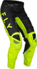 Fly Racing Kinetic Kore Pantaloni Motocross,  nero-giallo,  dimensione 42 per uomo