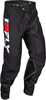 Fly Racing Kinetic Prix 2024 Pantaloni da motocross,  nero-bianco-rosso,  dimensione 38 per uomo
