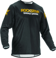Fly Racing Kinetic Rockstar Maglia Motocross,  nero,  dimensione M