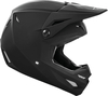 Fly Racing Kinetic Solid Casco Motocross Giovanile,  nero,  dimensione M