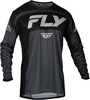 Fly Racing Lite 2024 Maglia Motocross,  nero-grigio,  dimensione XL