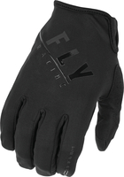 Fly Racing Lite Guanti da motocross antivento,  nero,  dimensione XS per uomo