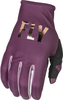 Fly Racing Lite Guanti Motocross Donna,  porpora,  dimensione XL per donne