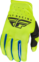 Fly Racing Lite Youth Guanti da motocross,  giallo,  dimensione L per uomo