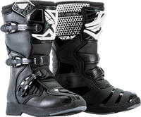 Fly Racing Maverick Stivali Motocross Giovani,  nero,  dimensione 38