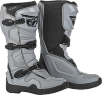 Fly Racing Maverik Stivali motocross,  nero-grigio,  dimensione 43
