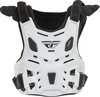 Fly Racing Roost Guard CE Giubbotto Protettore Giovanile,  bianco