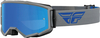 Fly Racing Zone Logo Occhiali da motocross,  grigio-blu per uomo