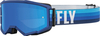 Fly Racing Zone Occhiali da motocross,  nero-blu per uomo