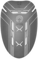Forcefield Isolator PU L1 Armatura a spalla,  grigio per uomo