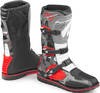 Forma Boulder Comp Stivali da moto,  grigio-bianco-rosso,  dimensione 40 per uomo