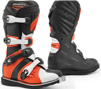 Forma Gravity Stivali Motocross,  nero-arancione,  dimensione 32