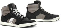 Forma Ground Flow Scarpe da moto,  nero-grigio,  dimensione 37