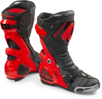 Forma Ice Pro Flow Stivali da motocicletta,  nero-rosso,  dimensione 46 per uomo