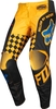FOX 180 CZAR Pantaloni motocross della gioventù,  nero-giallo,  dimensione 26