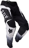 FOX 180 Lean Pantaloni da motocross,  nero-bianco,  dimensione 30 per uomo