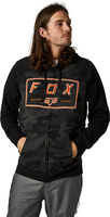 FOX Badger Camo Felpa con cappuccio con zip,  multicolore,  dimensione L