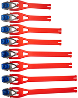 Fox Comp5/5Y/3YSet Set di chiusure Motocross,  rosso per uomo