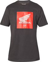 FOX Honda Premium Update Maglietta,  nero-rosso,  dimensione M