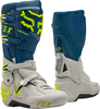 FOX Instinct Stivali da motocross,  grigio-blu,  dimensione 47 per uomo