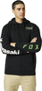 FOX Kawi Zip Felpa,  nero,  dimensione L