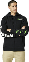FOX Kawi Zip Felpa,  nero,  dimensione L