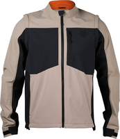 FOX Ranger Softshell Giacca Motocross,  nero-beige,  dimensione S