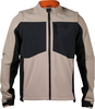 FOX Ranger Softshell Giacca Motocross,  nero-beige,  dimensione XL