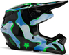 FOX V1 Atlas MIPS Casco Motocross Giovanile,  nero-verde-blu,  dimensione M